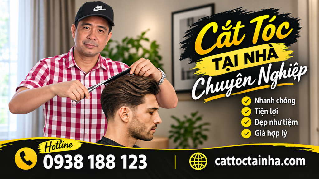 cắt tóc tận nơi
