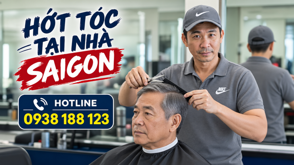 Cắt tóc nam tận nơi