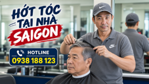 Cắt tóc nam tận nơi