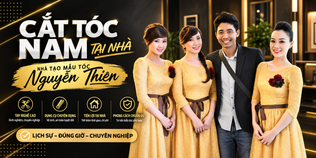 dịch vụ cắt tóc tại nhà