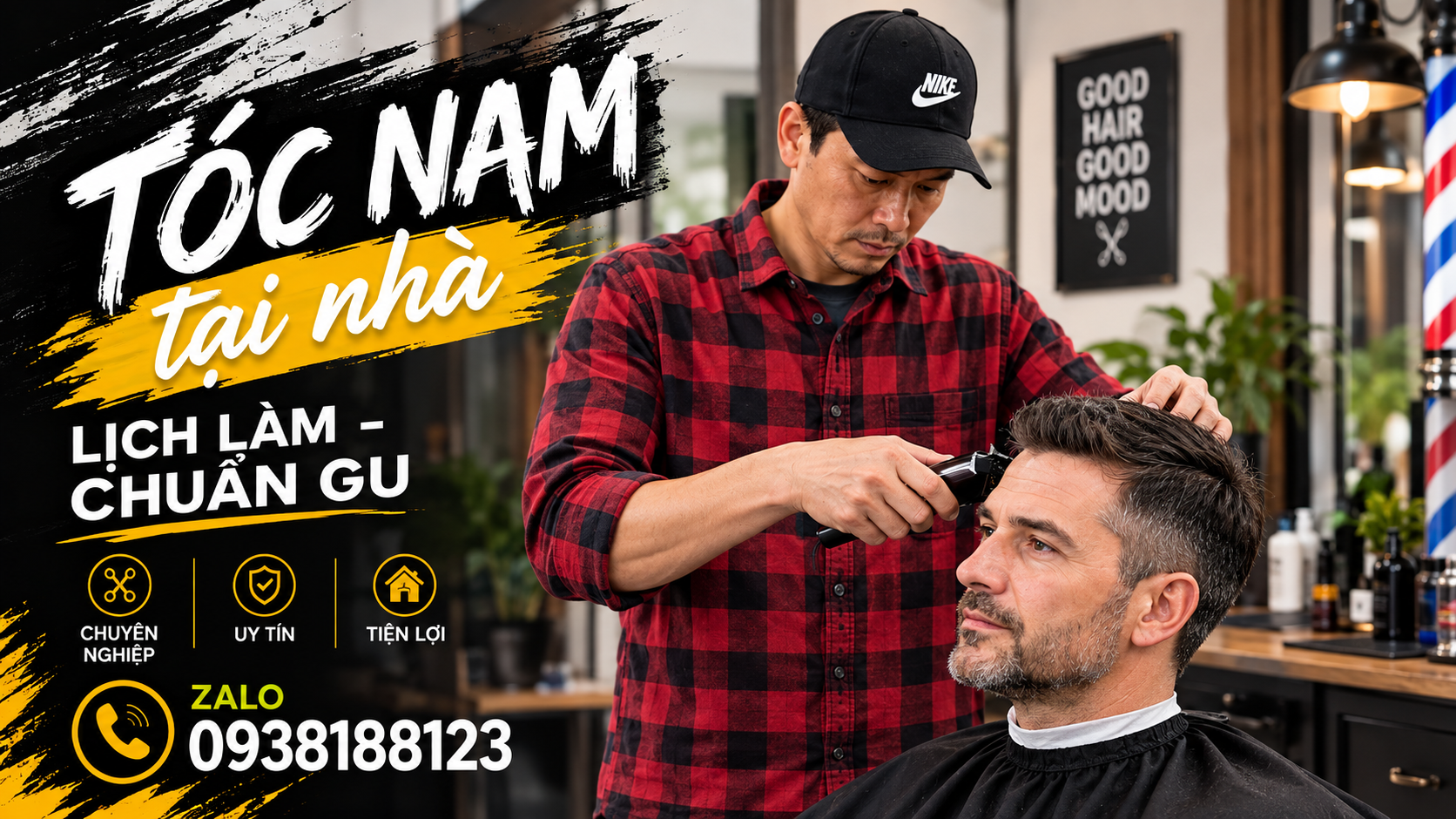 Cắt Tóc tận Nơi